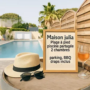 Hébergement de vacances Rêve d'Azur plage à pied, Sainte-Maxime